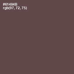 #61484B - Eggplant Color Image