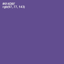 #614D8F - Butterfly Bush Color Image