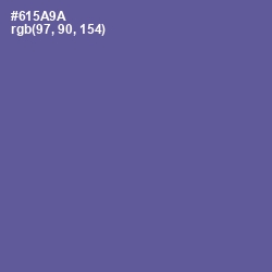 #615A9A - Butterfly Bush Color Image