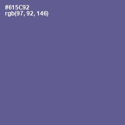 #615C92 - Butterfly Bush Color Image