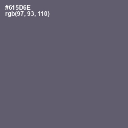 #615D6E - Salt Box Color Image