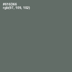 #616D66 - Corduroy Color Image