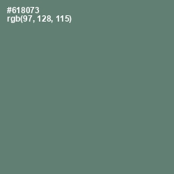 #618073 - Viridian Green Color Image