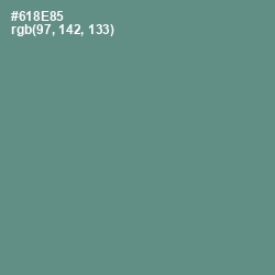 #618E85 - Patina Color Image