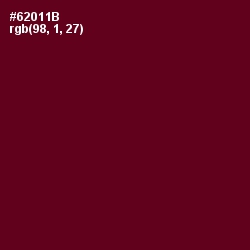 #62011B - Rosewood Color Image