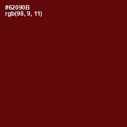 #62090B - Rosewood Color Image