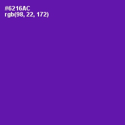 #6216AC - Purple Color Image