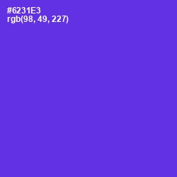 #6231E3 - Purple Heart Color Image
