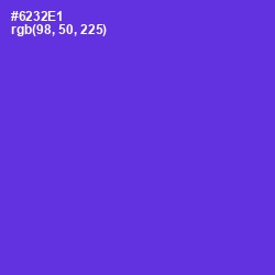 #6232E1 - Purple Heart Color Image