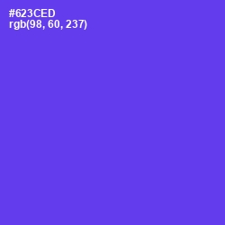 #623CED - Purple Heart Color Image