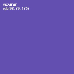 #624FAF - Blue Violet Color Image
