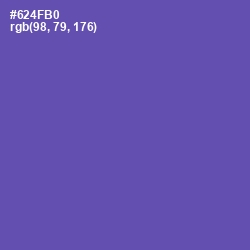 #624FB0 - Blue Violet Color Image