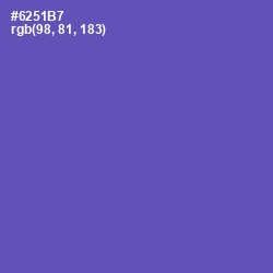 #6251B7 - Blue Violet Color Image