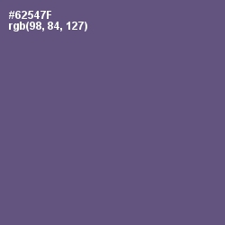 #62547F - Smoky Color Image