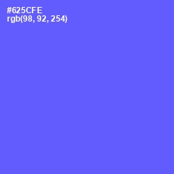 #625CFE - Royal Blue Color Image