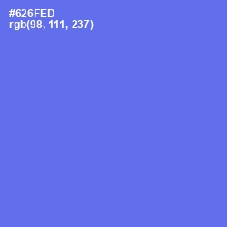 #626FED - Royal Blue Color Image