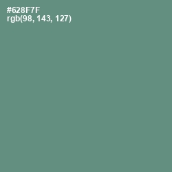 #628F7F - Viridian Green Color Image