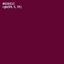 #630533 - Tyrian Purple Color Image