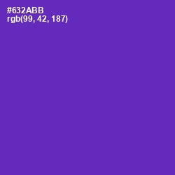 #632ABB - Royal Purple Color Image