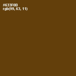 #633F0B - Nutmeg Wood Finish Color Image