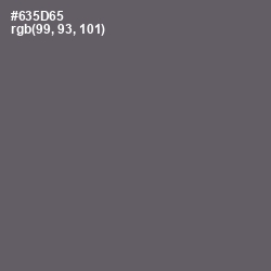 #635D65 - Scorpion Color Image