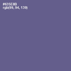 #635E8B - Butterfly Bush Color Image