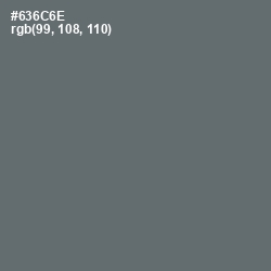 #636C6E - Corduroy Color Image