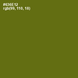 #636E12 - Olivetone Color Image