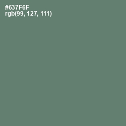 #637F6F - Nevada Color Image