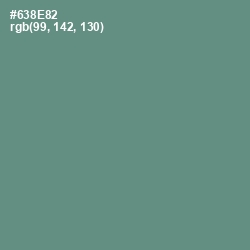 #638E82 - Patina Color Image