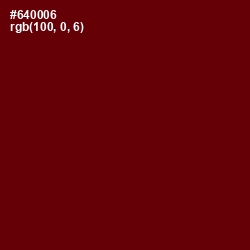 #640006 - Rosewood Color Image