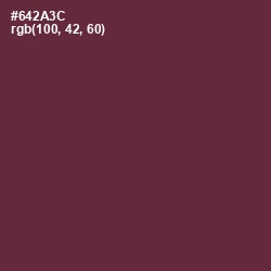 #642A3C - Buccaneer Color Image