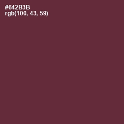 #642B3B - Buccaneer Color Image