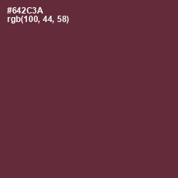 #642C3A - Buccaneer Color Image