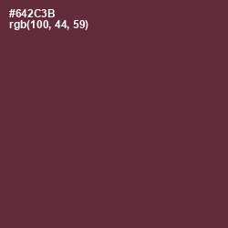 #642C3B - Buccaneer Color Image