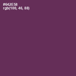 #642E58 - Finn Color Image