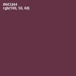 #643244 - Tawny Port Color Image