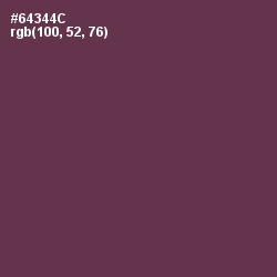 #64344C - Finn Color Image