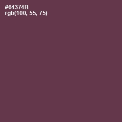 #64374B - Finn Color Image