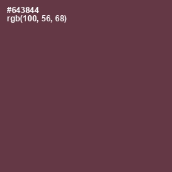 #643844 - Tawny Port Color Image