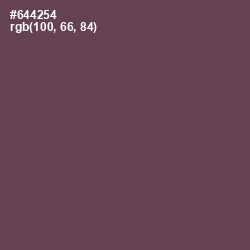 #644254 - Eggplant Color Image