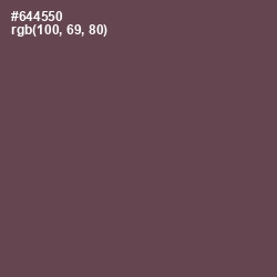 #644550 - Eggplant Color Image