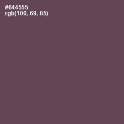 #644555 - Eggplant Color Image