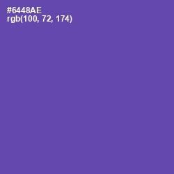 #6448AE - Studio Color Image