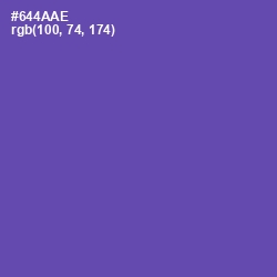 #644AAE - Studio Color Image