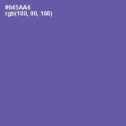 #645AA6 - Scampi Color Image