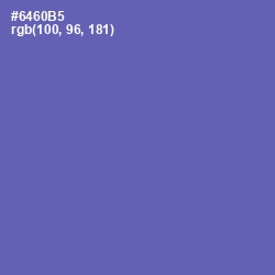 #6460B5 - Deluge Color Image