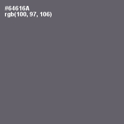 #64616A - Storm Dust Color Image