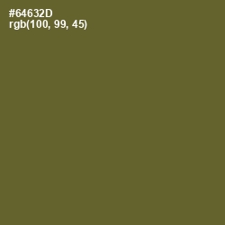 #64632D - Yellow Metal Color Image