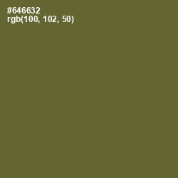 #646632 - Yellow Metal Color Image